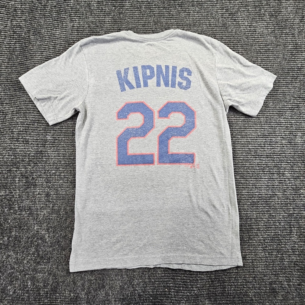 Cleveland Indians Jason Kipnis T-Shirt Mens Medium Gray MLB Genuine Merchandise